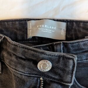 Everlane Curvy Way High Jean Black - 27 Long